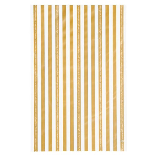 ゴールドストライプギフトバッグ−S 50枚×3