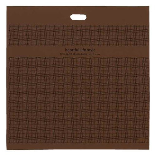 ブラウンチェックPEバッグ−2 50枚