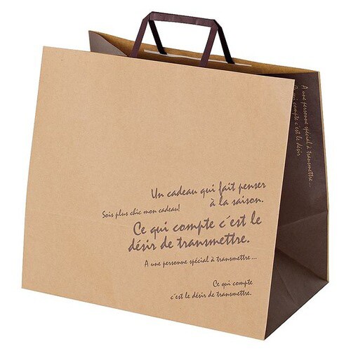 BKFブラウンペーパーバッグ−M 50枚