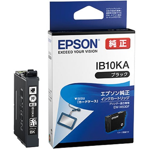 純正インクカートリッジ IB10KA ブラック