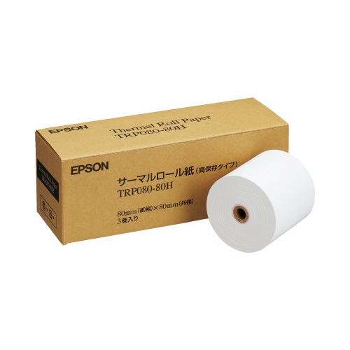 エプソン感熱レシートロール紙 TRP080−80H