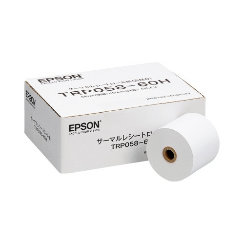 エプソン感熱レシートロール紙 TRP058−60H