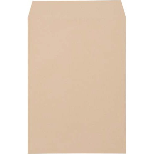 再生紙100%クラフト封筒 角4 85g 100枚