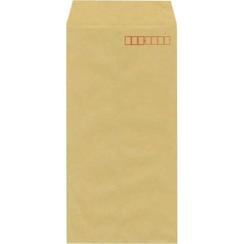 クラフトテープ付封筒 長3〒 70g 1000枚