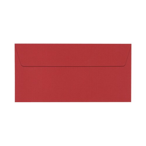 ポレン封筒 A4三つ折サイズ レッド 20枚×5