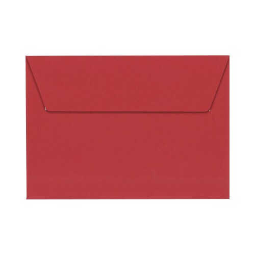 ポレン封筒 洋2サイズ レッド 20枚×5