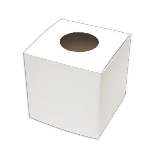 BIG抽選箱 白 27cm角