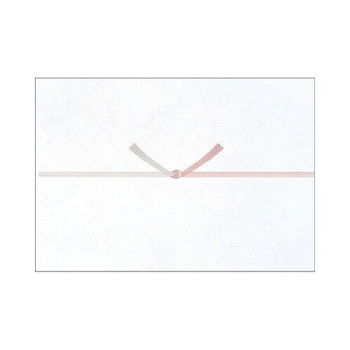 のし紙 半紙判 五本結切 のし無し 山