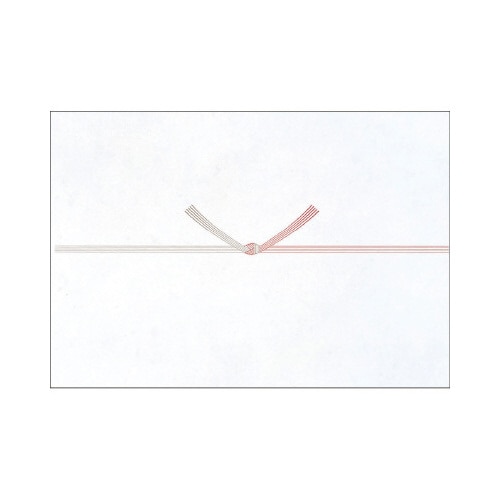 のし紙 本中判 五本結切 のし無し 山