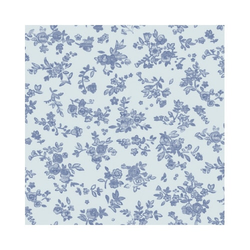 包装紙 ブルーフラワー(旧8622)