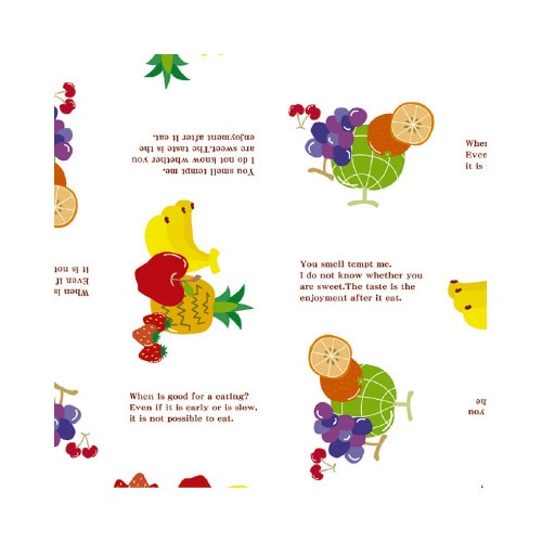 包装紙 リアルフルーツ 全判 50枚