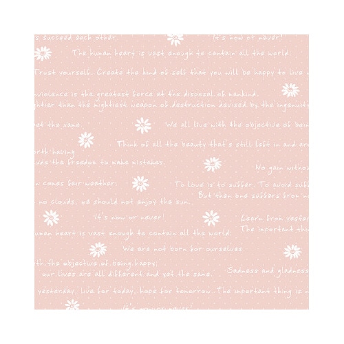 包装紙 フラワーレター 半才判 50枚