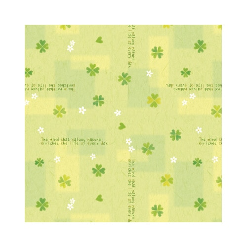 包装紙 ハッピークローバー 全判 50枚