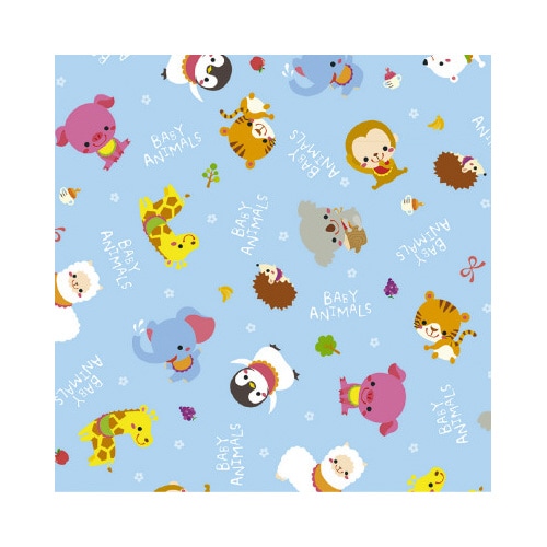 包装紙 ベビーアニマルB 半才判