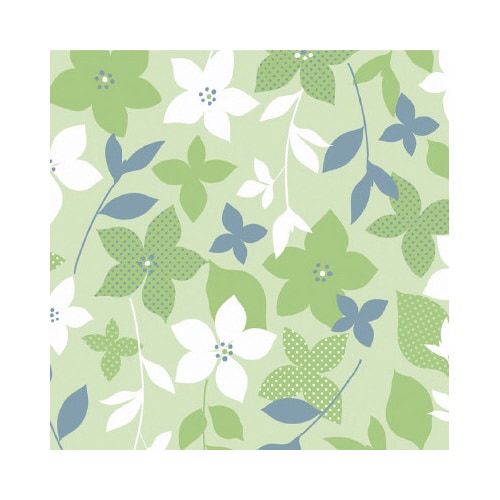 包装紙 ファイングロウ緑 半才判