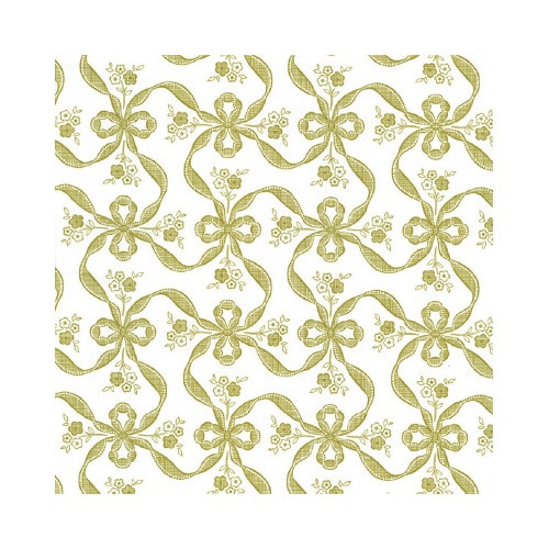 包装紙 フラールリボン金 半才判