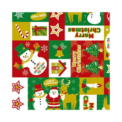 包装紙 パッチワークノエル 半才判