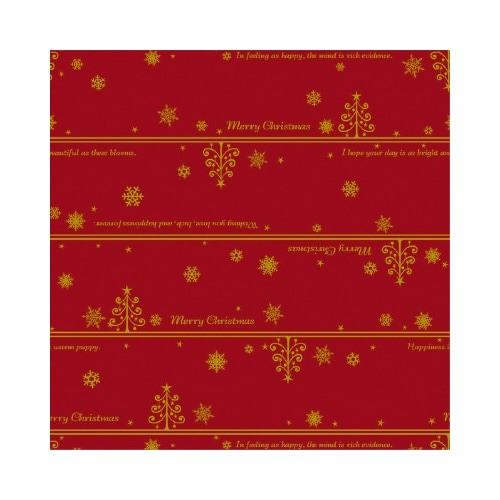 包装紙 ネージュ赤 半才判