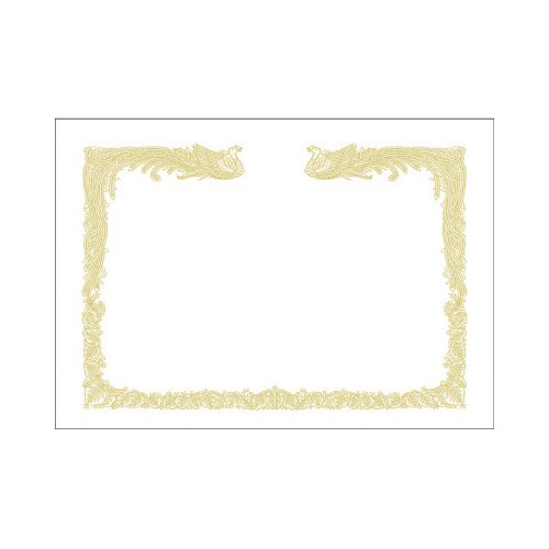 OA賞状用紙 雲なし B4判縦書用