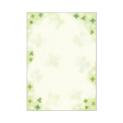 和柄用紙 和ごころ 白つめ草 100