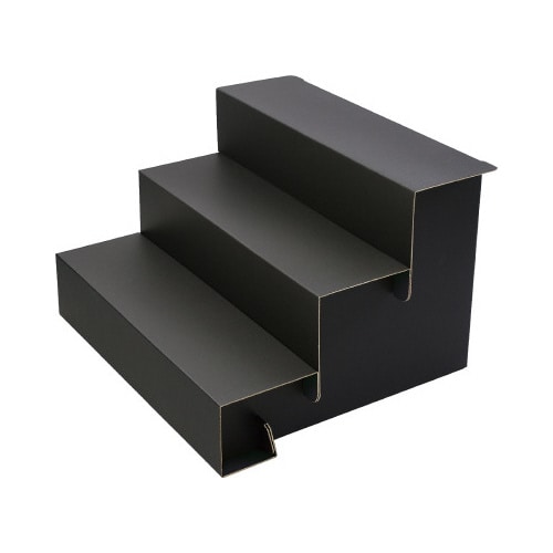 組立式3段飾り棚 BIG ブラック