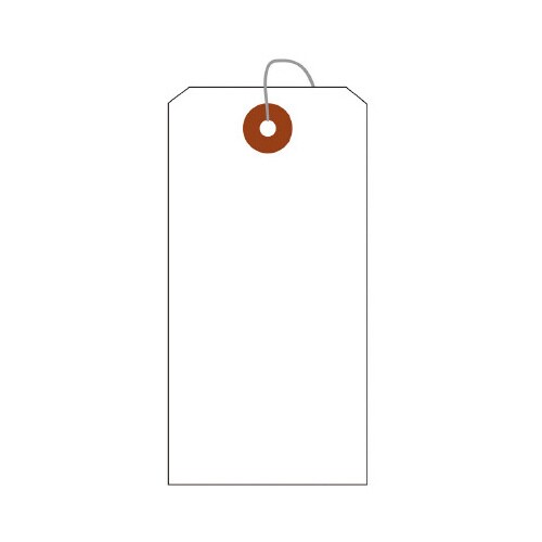 荷札 大 白 一穴 1000枚入