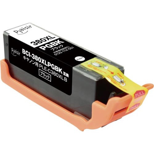 互換インク BCIー380XLPGBK ブラック