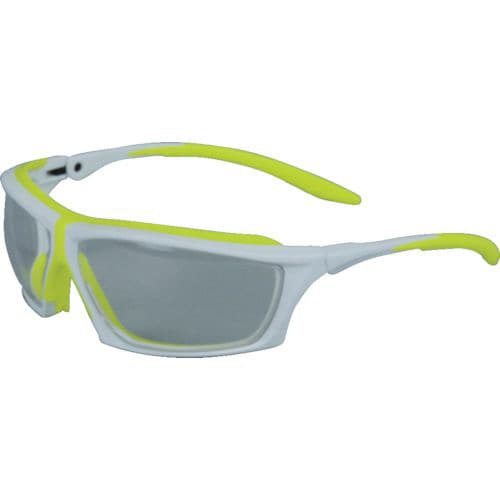 二眼型セーフティグラスフレーム蛍光イエロー