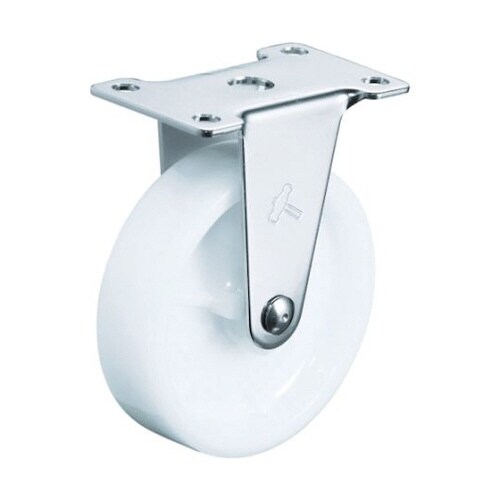 Eシリーズオールステンレス固定ナイロン車100mm