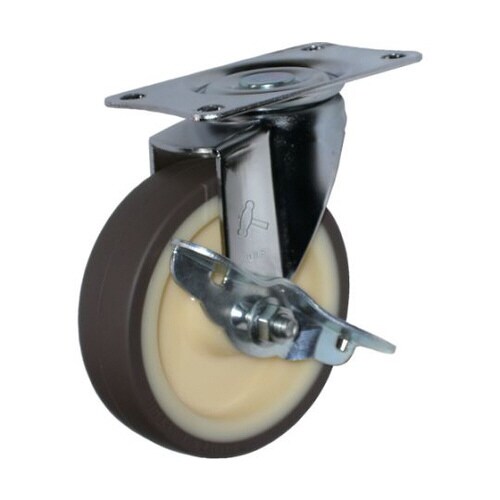 Eシリーズ自在ブレーキ付ウレタンB車125mm