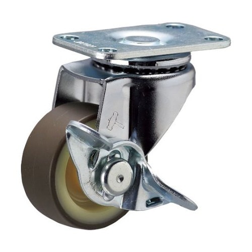 Eシリーズ自在ブレーキ付ウレタン車40mm