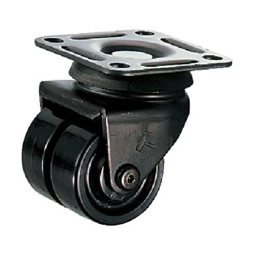 低庄式中荷重用自在ナイロン車50mm