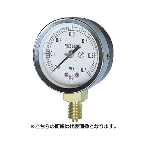 JIS汎用形圧力計A枠 GS501210.1MP