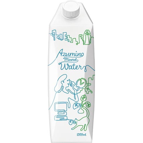ミネラルウォーター 1000ml 紙パック