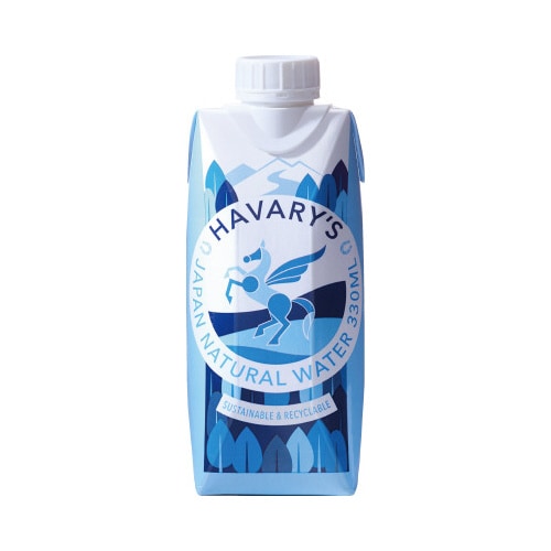 ナチュラルウォーター330ml 紙パック 12本