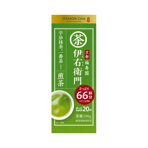 福寿園 伊右衛門 抹茶入煎茶 100g入×3