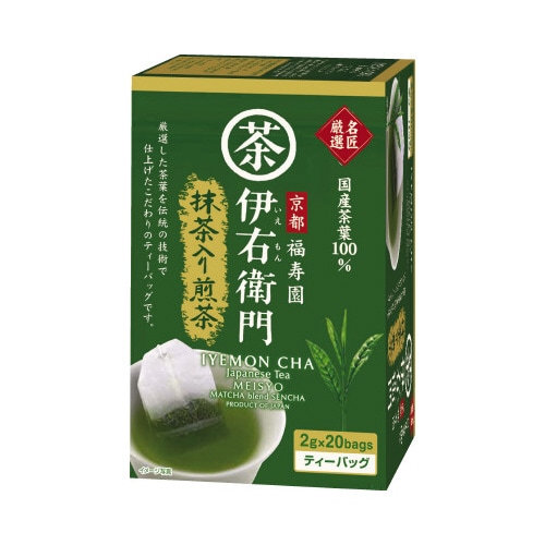 伊右衛門 名匠 抹茶入り煎茶TB20袋×3
