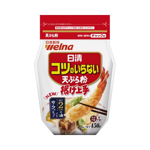 コツのいらない天ぷら粉チャッ ク450g 20個