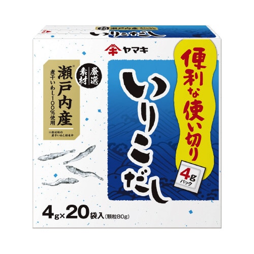 瀬戸内産いりこだし#80 80g 10個×2