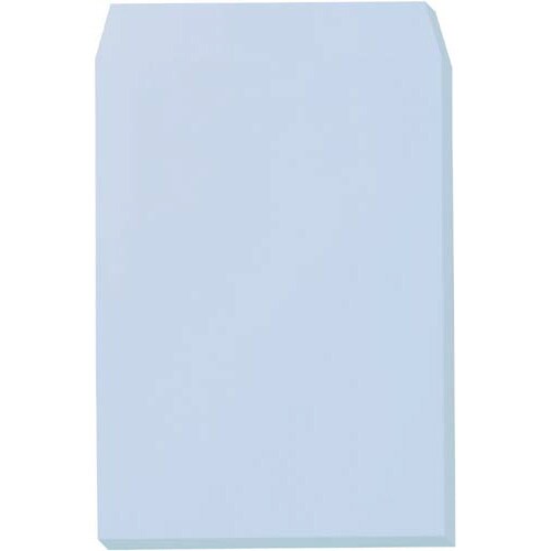 カラー封筒 角2 アクア クイック付 500枚