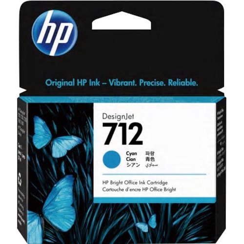 純正インクカートリッジ HP712 シアン