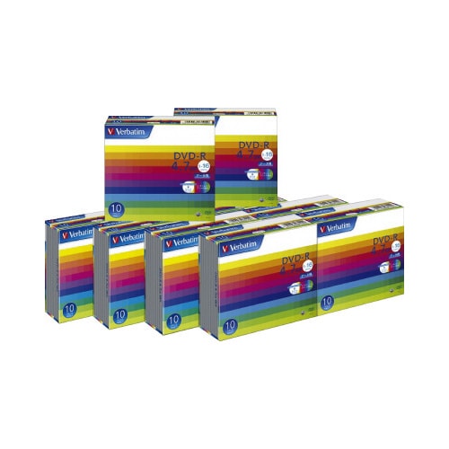 DVD−R 16倍速 プリンタブル 10枚P×10