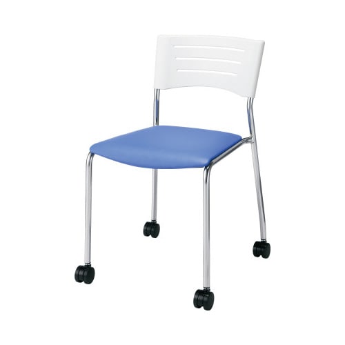 カウネットMTGキャスターチェア ブルー4脚以上