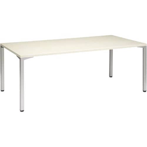 カウネットDシリーズテーブル1800×900白木