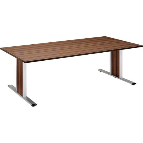 ティーラインテーブル ダークブラウン(抗菌ノシモ)