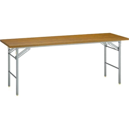 脚折りたたみテーブル棚なし1860チーク4台以上