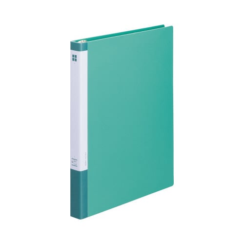 クリヤーブック差替緑A4縦背幅26mm30穴10冊