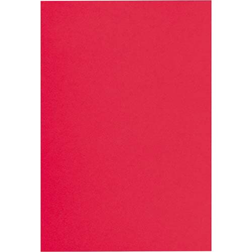 色画用紙 八つ切 赤 1セット(10枚×10入)