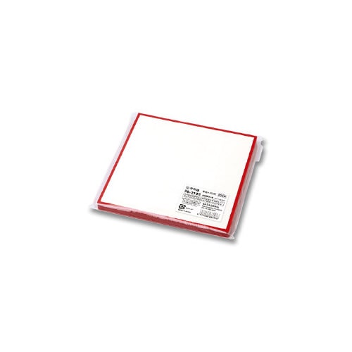 敷紙 5号 赤枠 厚口