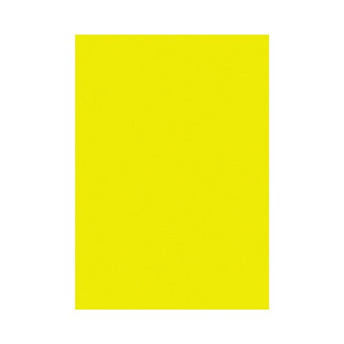 POP用紙無地黄 A4 50枚入